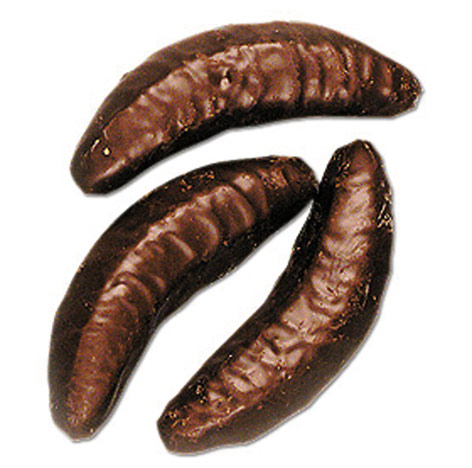 Chokladdoppad banan