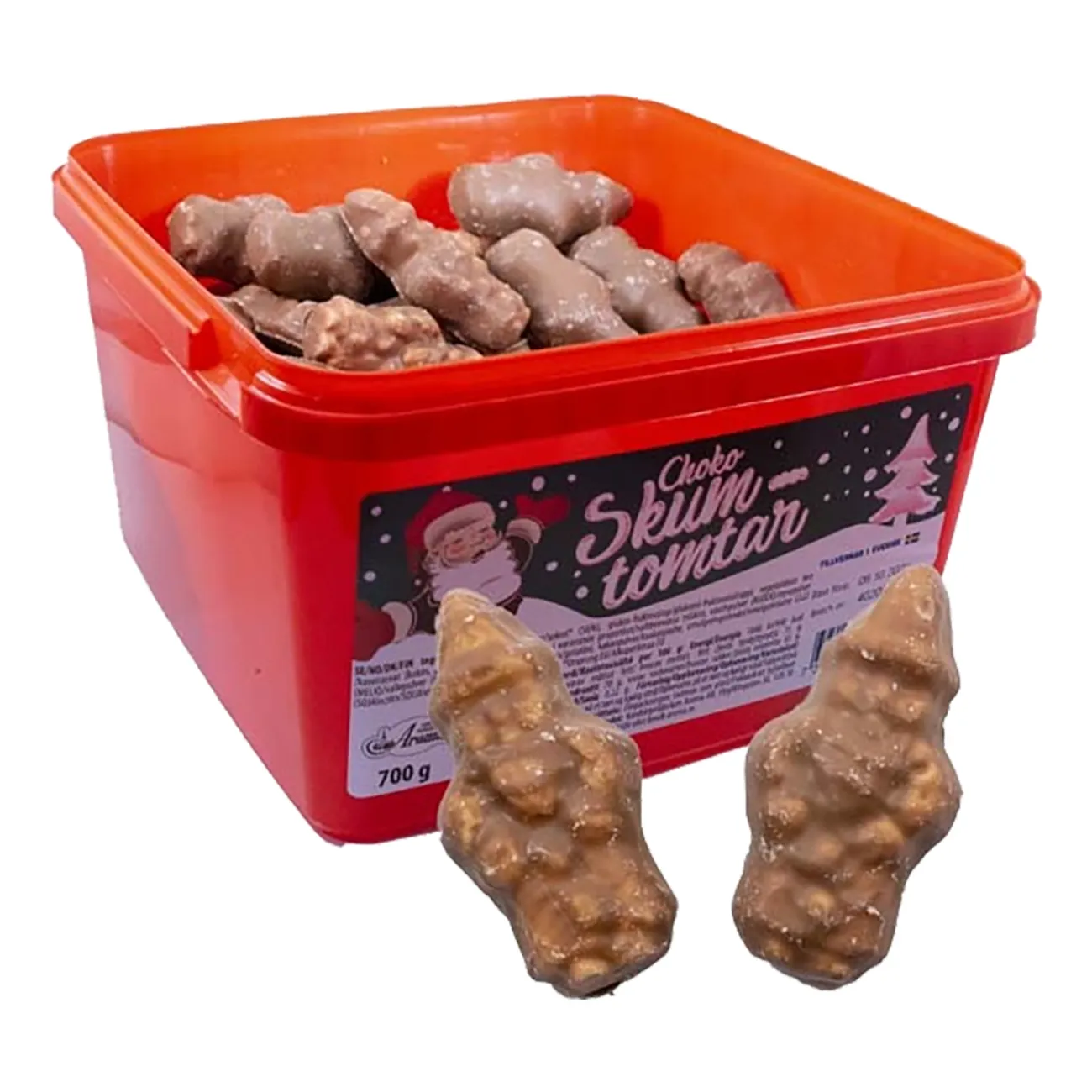Chokladskumtomtar