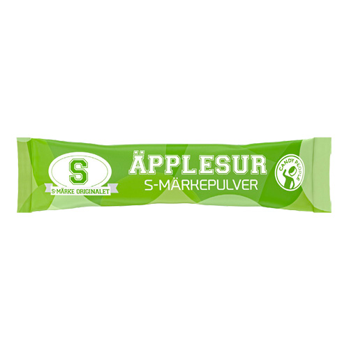 S-Märke Pulver Äpple Sur