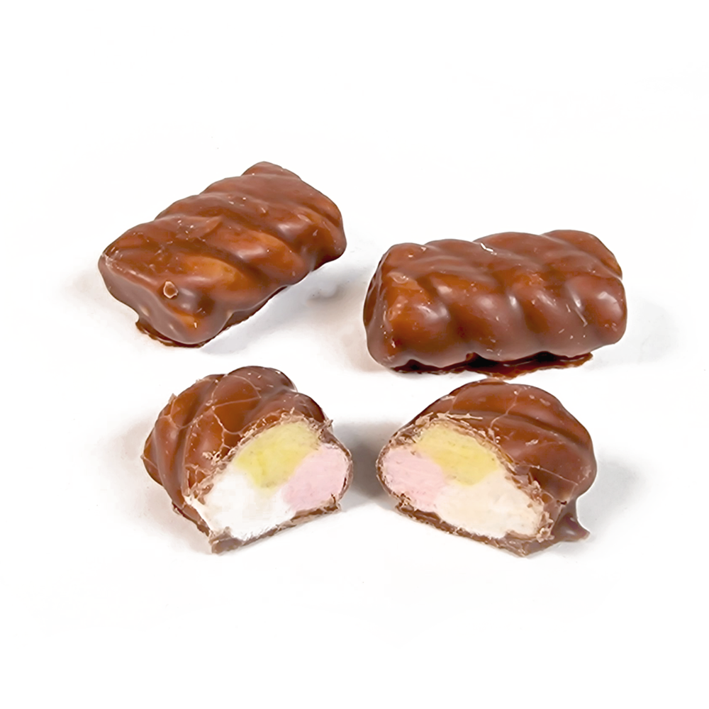 Chokladdoppade skumskruvar