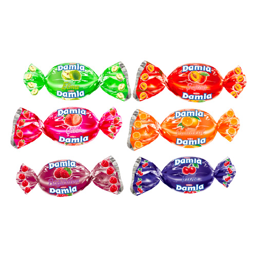 Damla Blandat mjukt godis