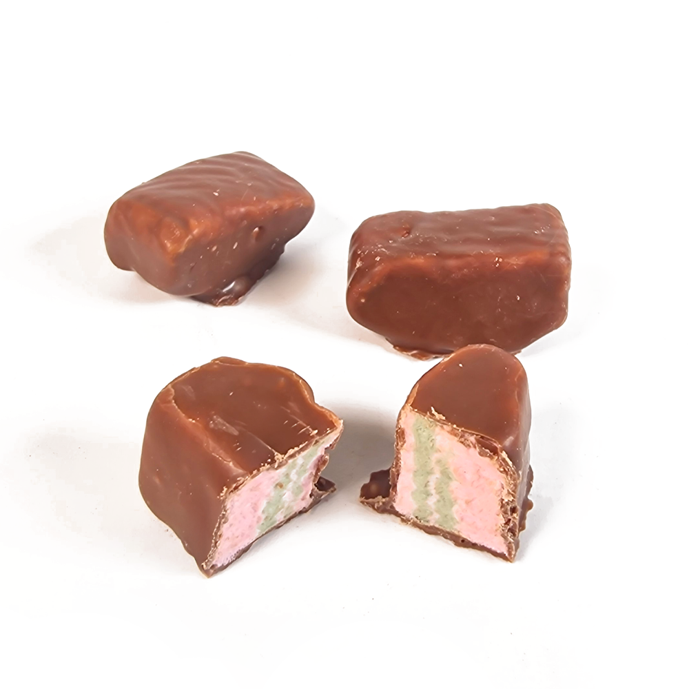 Chokladdoppade skumjordgubbar