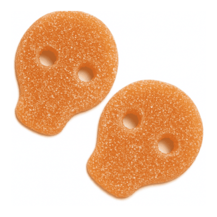 Orange sura mangoskallar