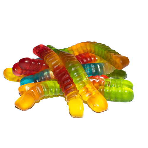 Fruktgelémaskar