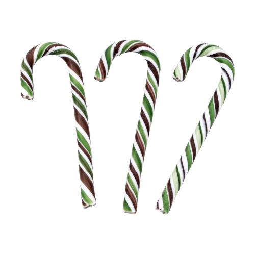 Chokladpepparmint polkagrisstänger